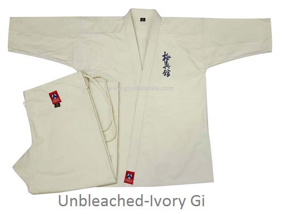Unbleached-Ivory Kyokushin-kan Gi